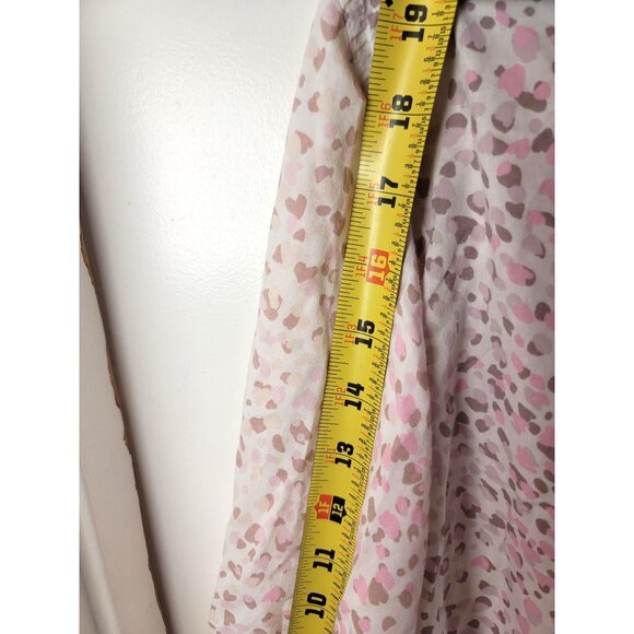 Victorias Secret Women's Button-Up Leopard Print Pajama Top Size S/P - Picture 7 of 12